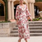 8G189 Rosa Clara Dress Soft Pink