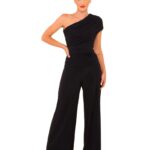 Atom Rhodium Navy Jumpsuit