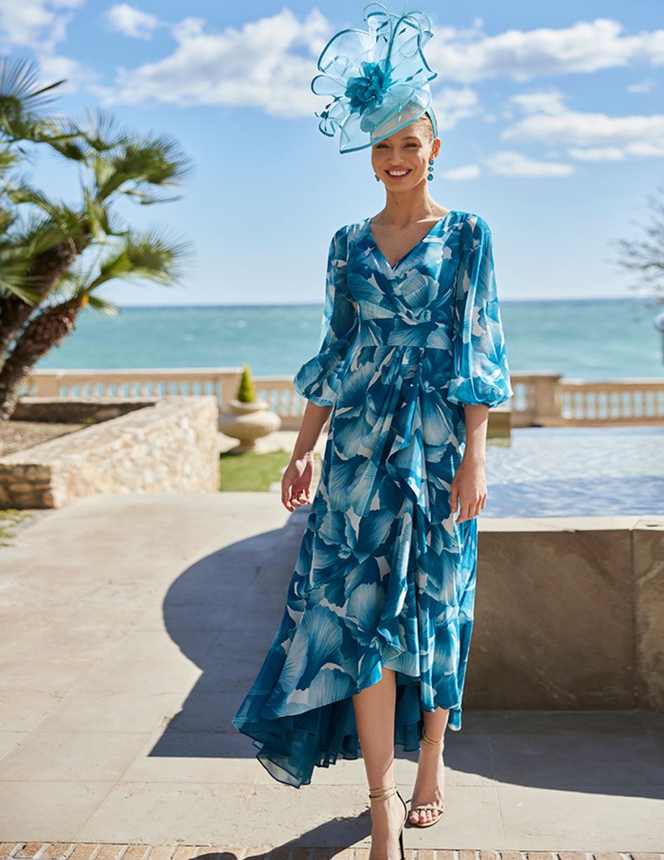 Rosa Clara 9GE1 Petrol Dress 1