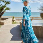 Rosa Clara 9GE1 Petrol Dress 2