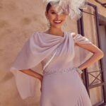 Veni Infantino 992422 Taupe Ivory Dress