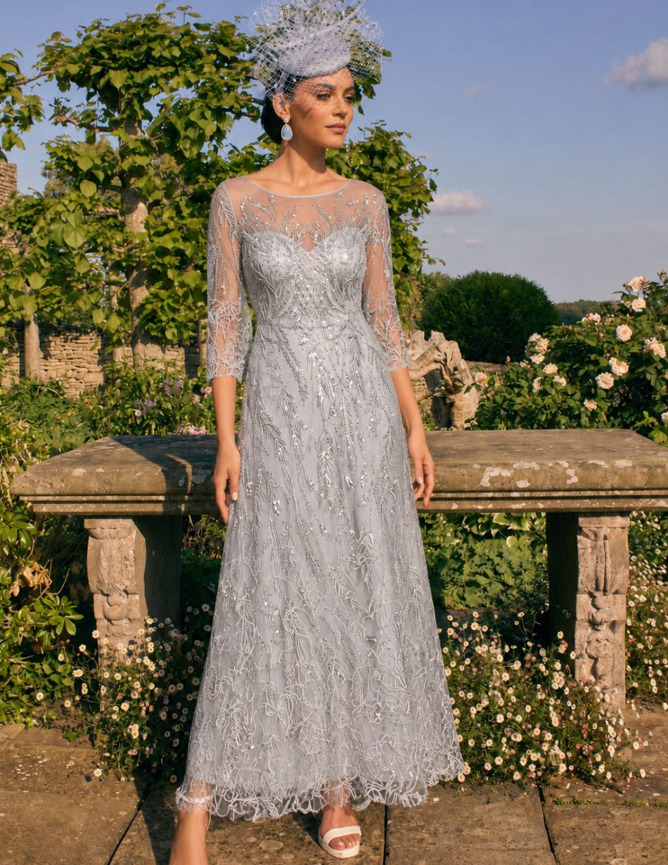 Veni Infantino 992406B Silver Dress