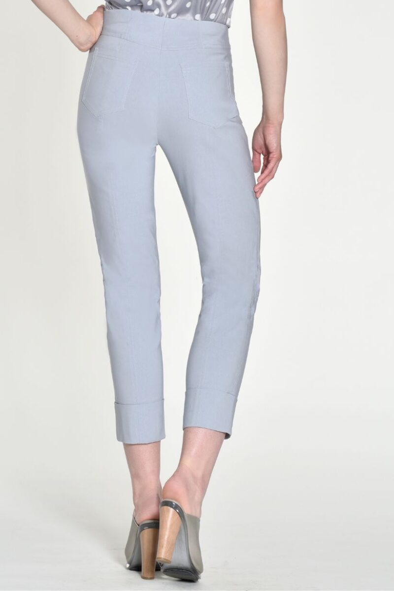 Robell Bella 7/8 Cuff 27 inch Grey Trousers