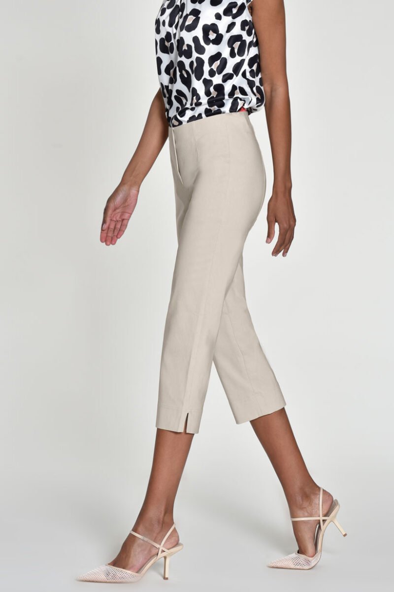Robell Marie Stone 22 inch Crop Trousers