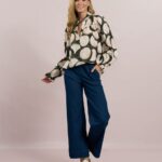 Decollage Denim Trousers 2402
