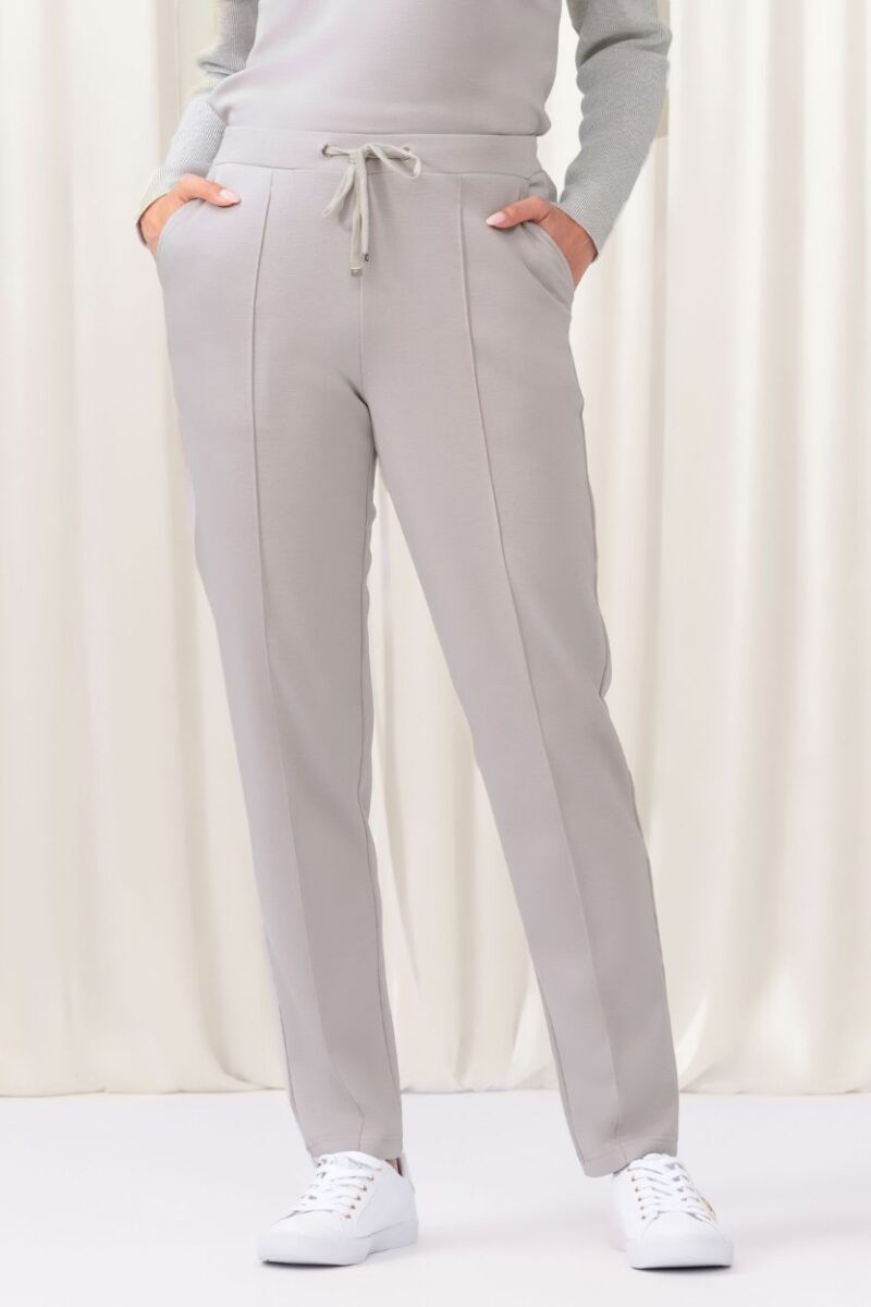 Elena Wang Silver Trousers EW35201 2