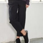 Naya Black Travel Trousers NAW25143 1
