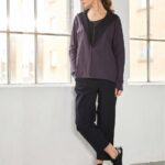Naya Black Travel Trousers NAW25143 2