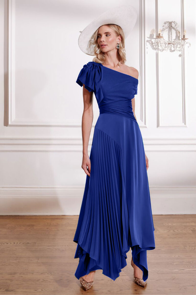 John Charles 66686B Sapphire Dress