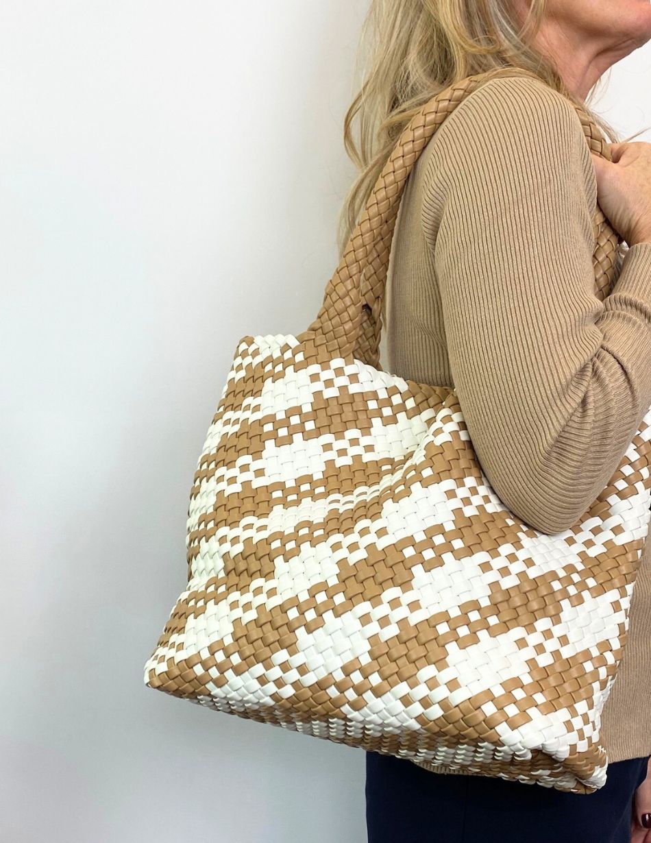 woven tote bag