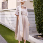 Rosa Clara 1G60 Sand Hammered Dress