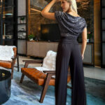Atom Carbon Black & Silver Jumpsuit