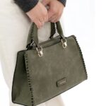 Emily & Noah Olive Handbag