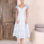 Lizabella 2333-09 Vista Crossover Dress 1