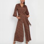 Onjenu Laurie Leopard Print Jumpsuit 1