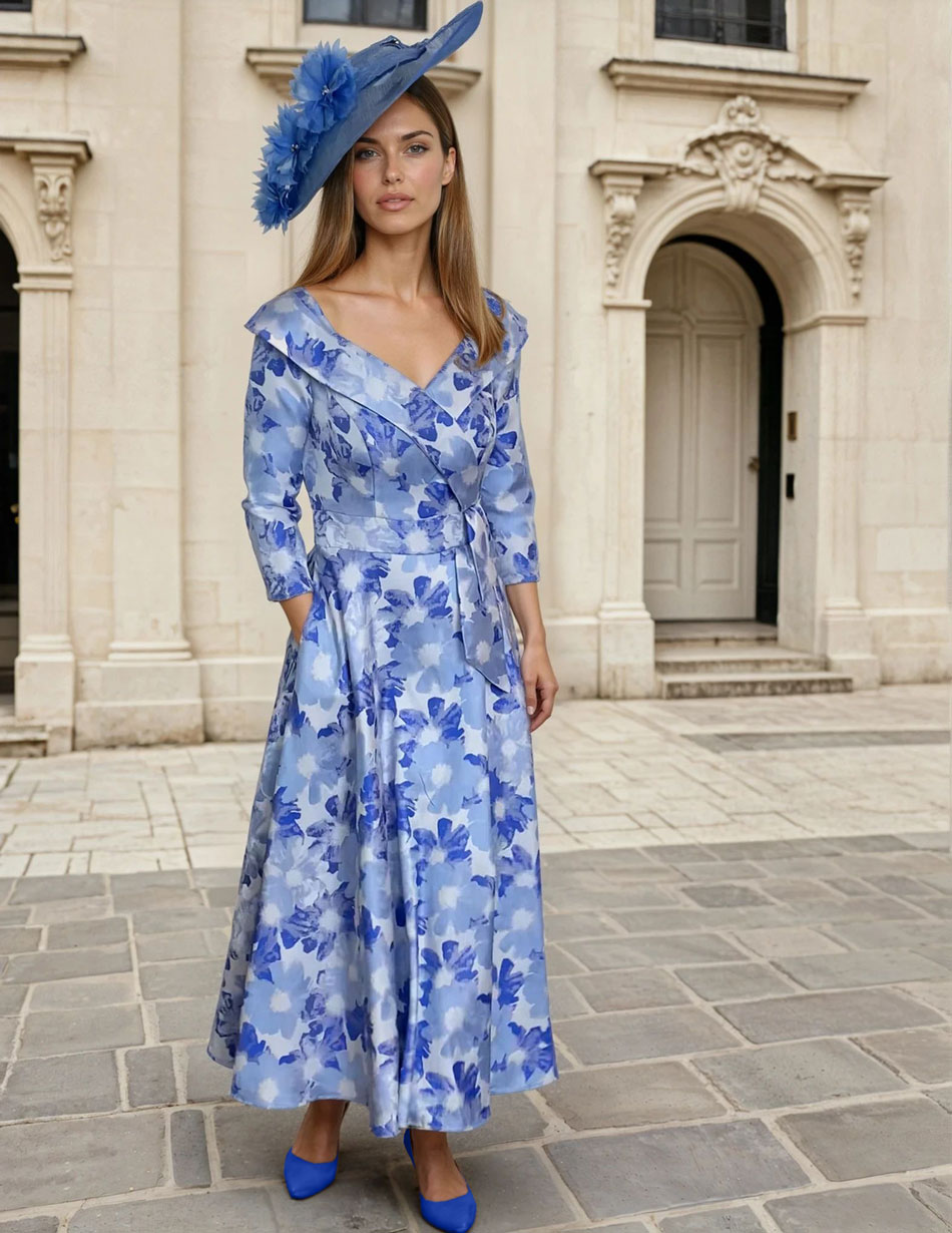 Rosa-Clara-1G95-blue-Floral-Dress--Detail Rosa-Clara-1G95-blue-Floral-Dress--Detail