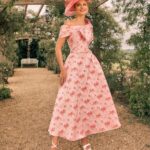 Veni Infantino 992728 Blush & Coral Jacquard Dress