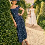 Veni Infantino 992765 Navy Polka Dot Dress