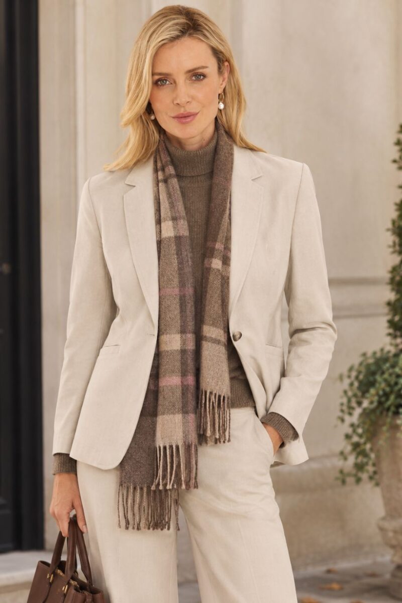 Pomodoro Bengaline Stone Blazer 32601