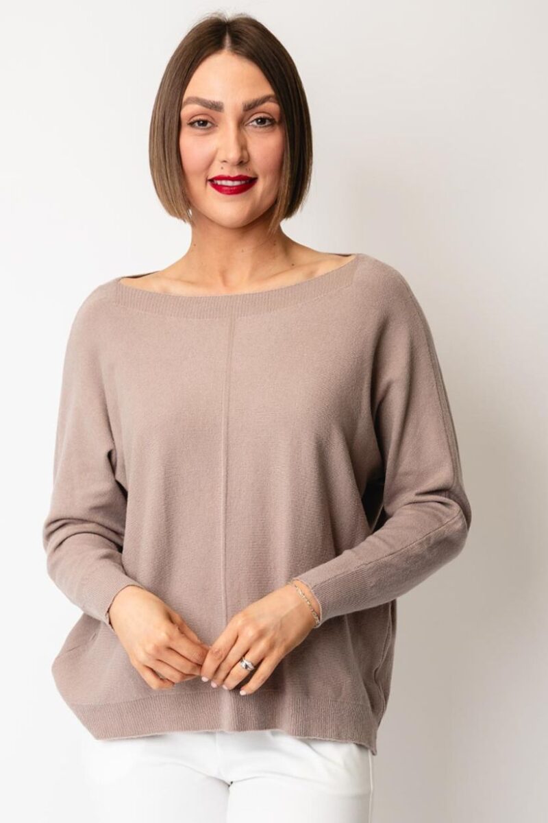 Deck by Decollage Taupe Jumper 2331