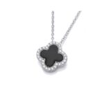 830001219 BLACK CLOVER EARRINGS
