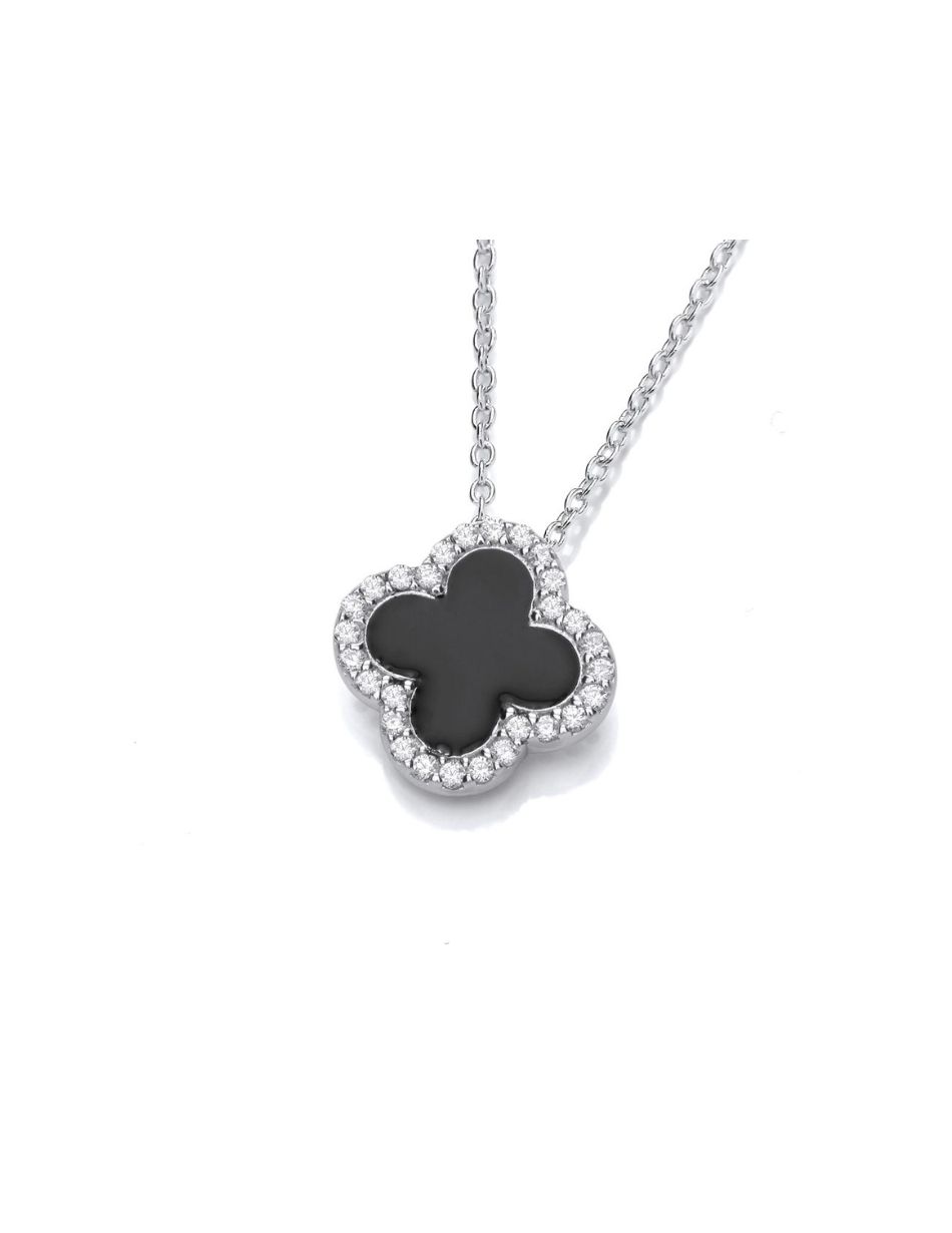 830001219 BLACK CLOVER EARRINGS
