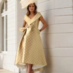 Gabriela Sanchez 5634 Gold Spot Dress