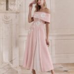 John Charles 29358 Pink & Ivory Dress