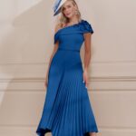 John Charles 29362A Sapphire Dress