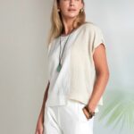 Naya Pebble Contrast Panel Top
