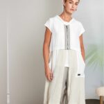 Naya Pebble Linen Zip Jacket