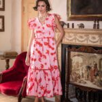 New Day Originals Misha Lobster Print Dress
