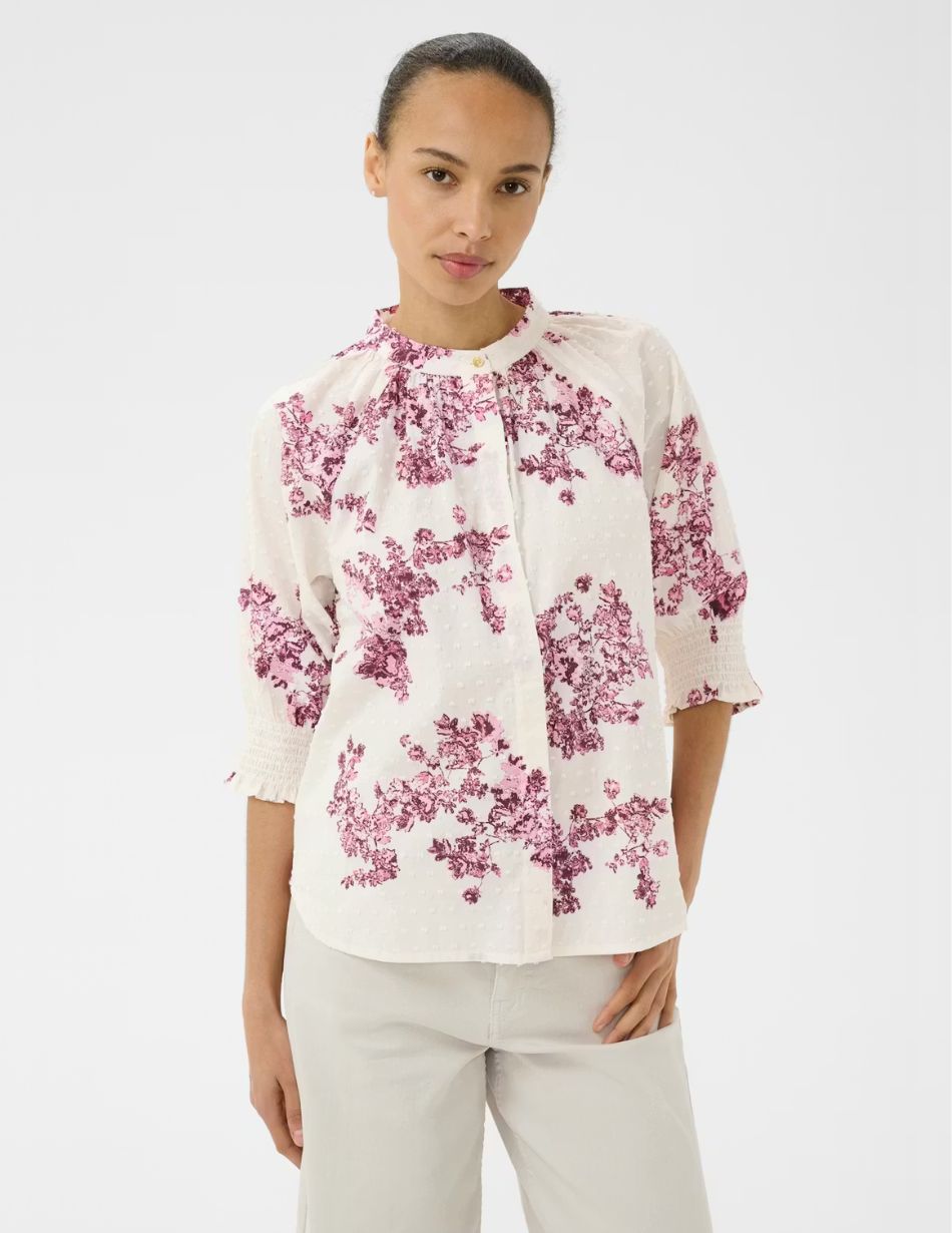 Part Two AlmerasPW Pink Floral Shirt F