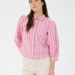 Part Two Anais Pink Stripe Shirt