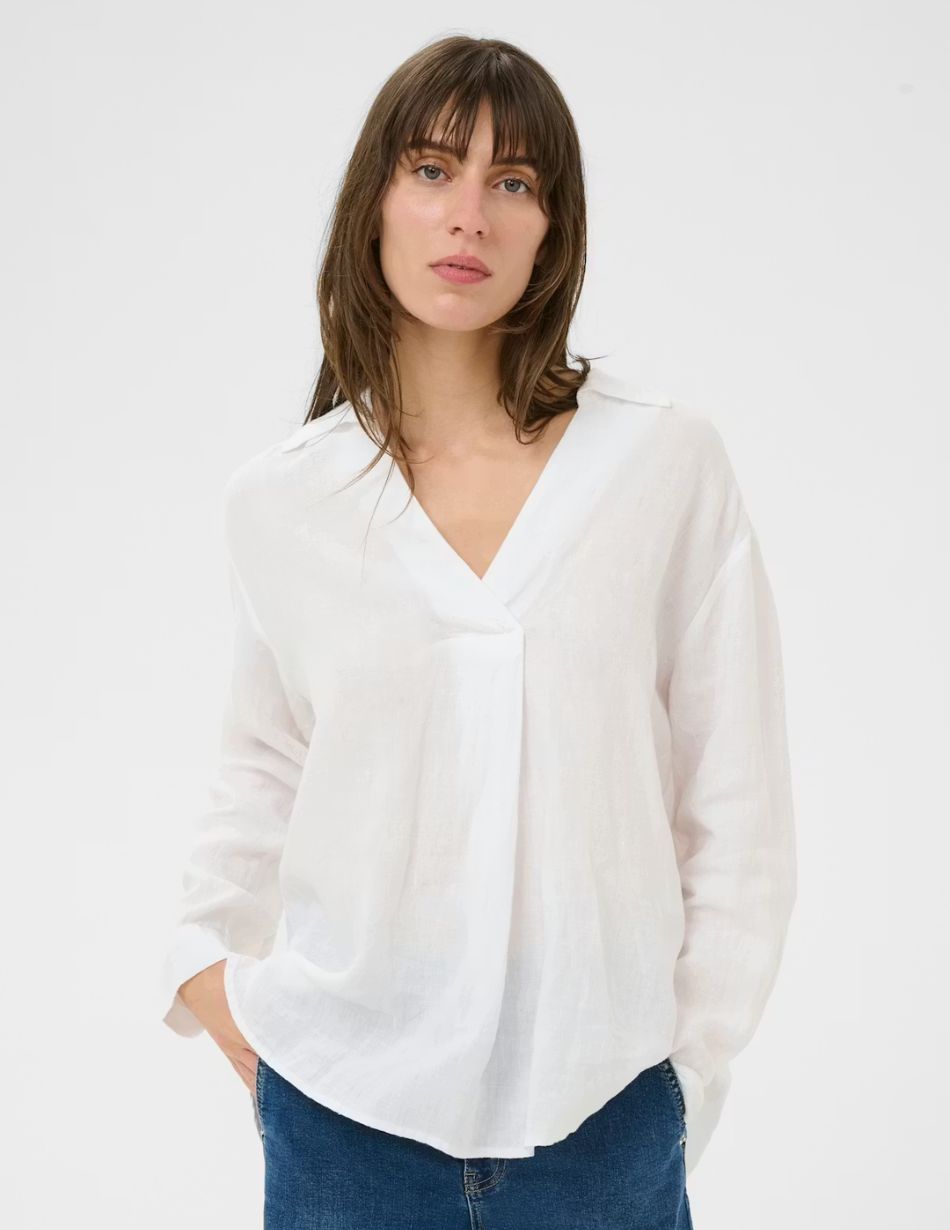 Part Two Ayo Bright White Shirt