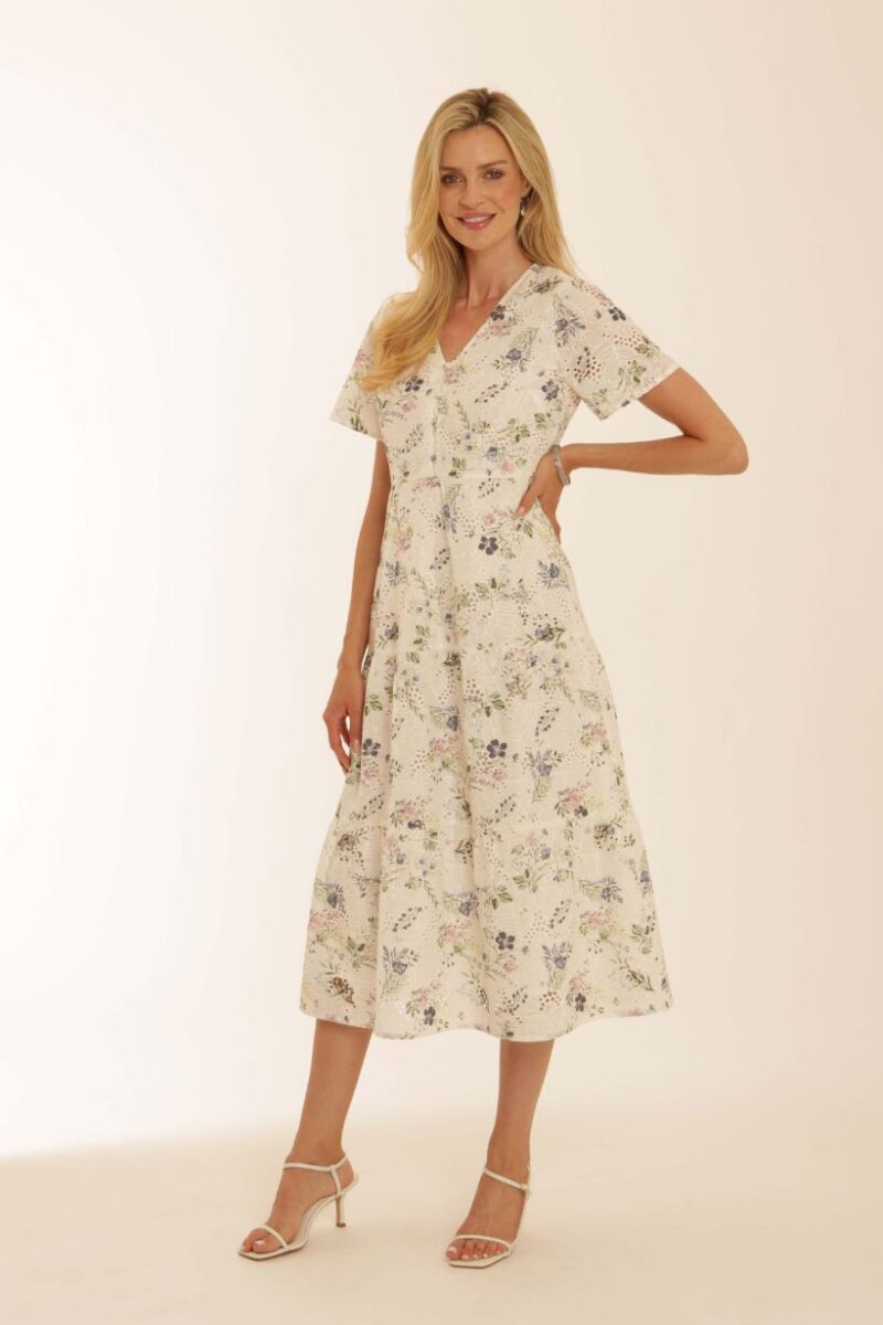 Pomodoro 52615 Broderie Anglaise Dress