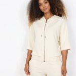 Soya Concept Banu 282 Cream Hoodie