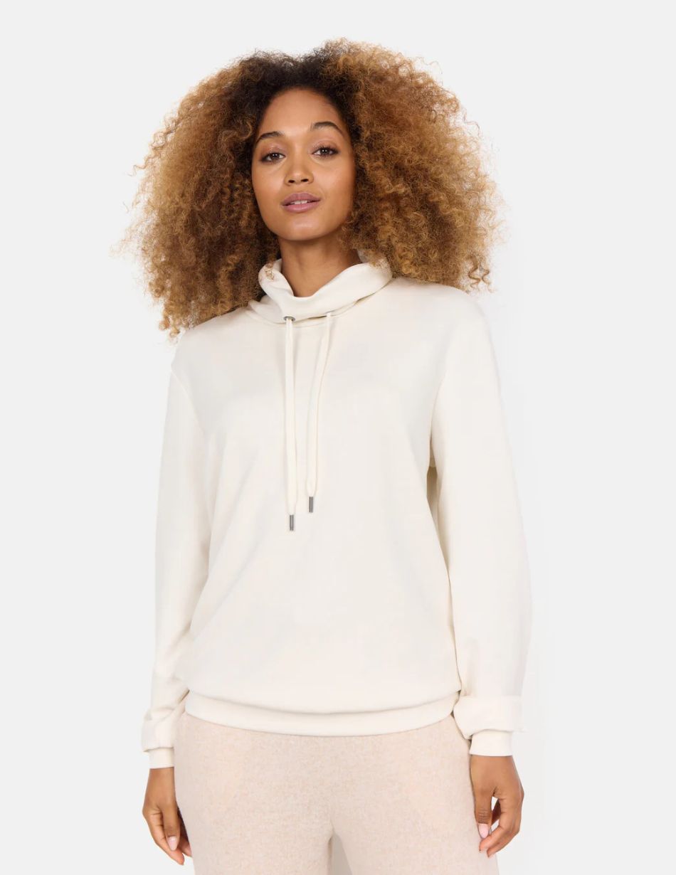 Soya Concept Banu125 Cream Sweatshirt