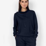 Soya Concept Banu125 Navy Sweatshirt