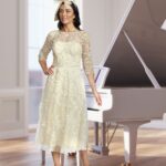 Veromia VO2920 Almond Beaded Dress