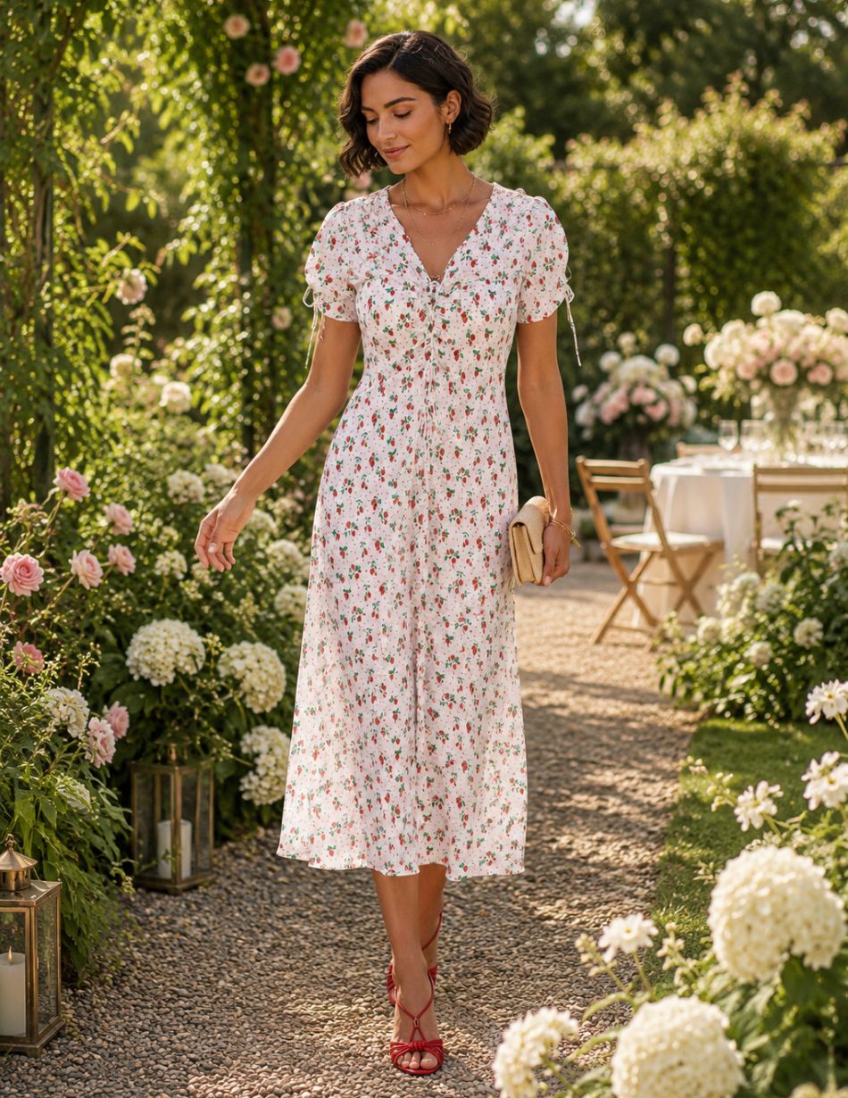 New Day Originals Babbington Strawberry Dress