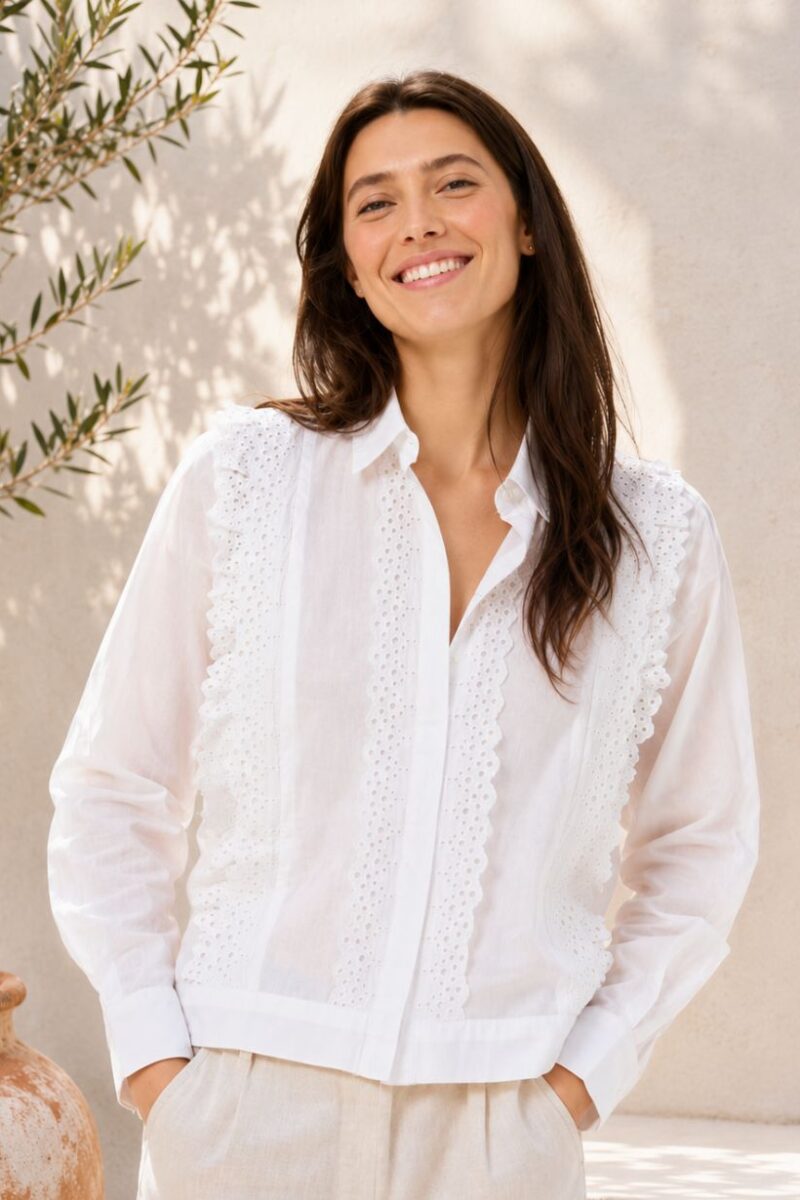 Part Two AnelinePW White Shirt