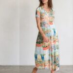 Leo & Ugo Scenic Pleat Dress