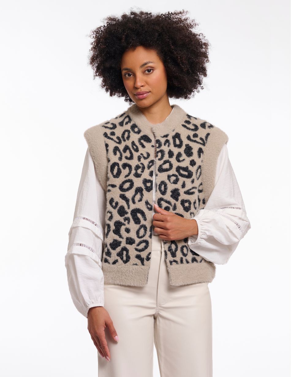 Rino & Pelle Elona Waistcoat Desert Leopard 1 Rino & Pelle Elona Waistcoat Desert Leopard 1