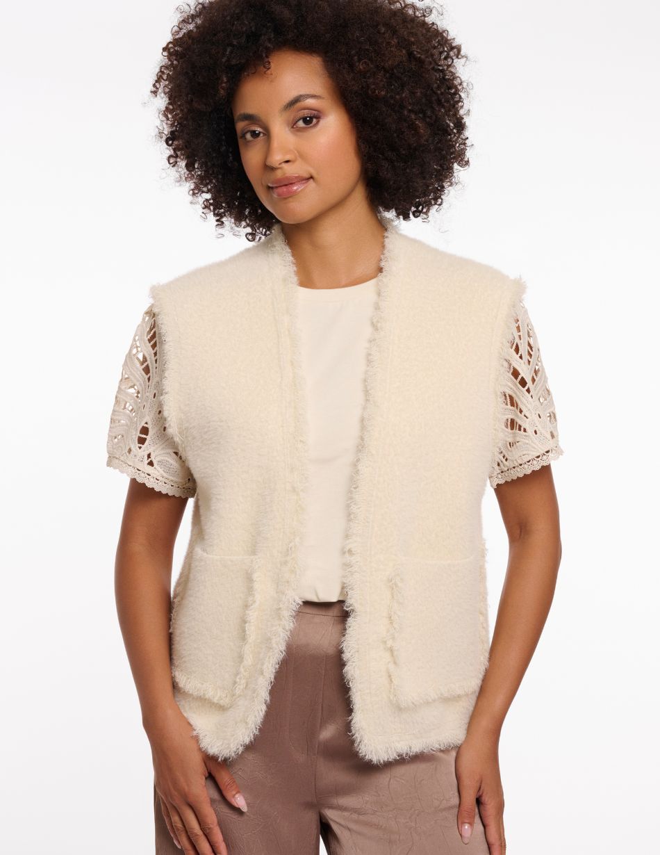 Rino & Pelle Vita Birch Fringe Waistcoat