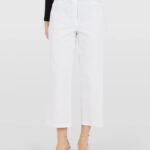 Robell Efi White Trousers Front