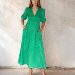 Sirens Elena Green Leo Dress Full