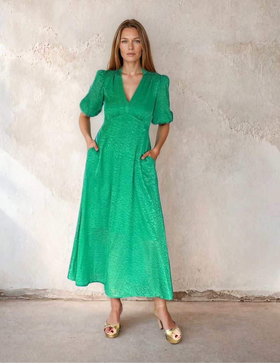 Sirens Elena Green Leo Dress Full Sirens Elena Green Leo Dress Full