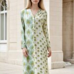 Soul Kathrine Green Palm Luna Dress