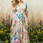 Hope & Ivy Michelle Floral Dress